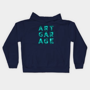 Street Art Garage Splash Graffiti Kids Hoodie